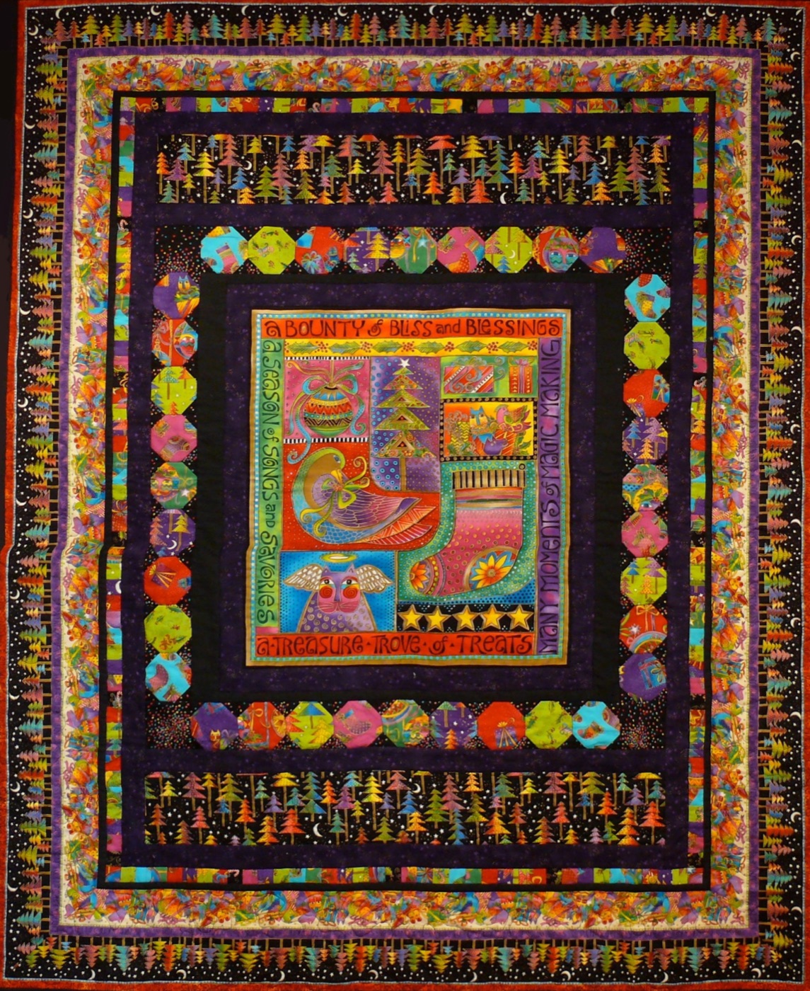 Christmas Kats quilt
