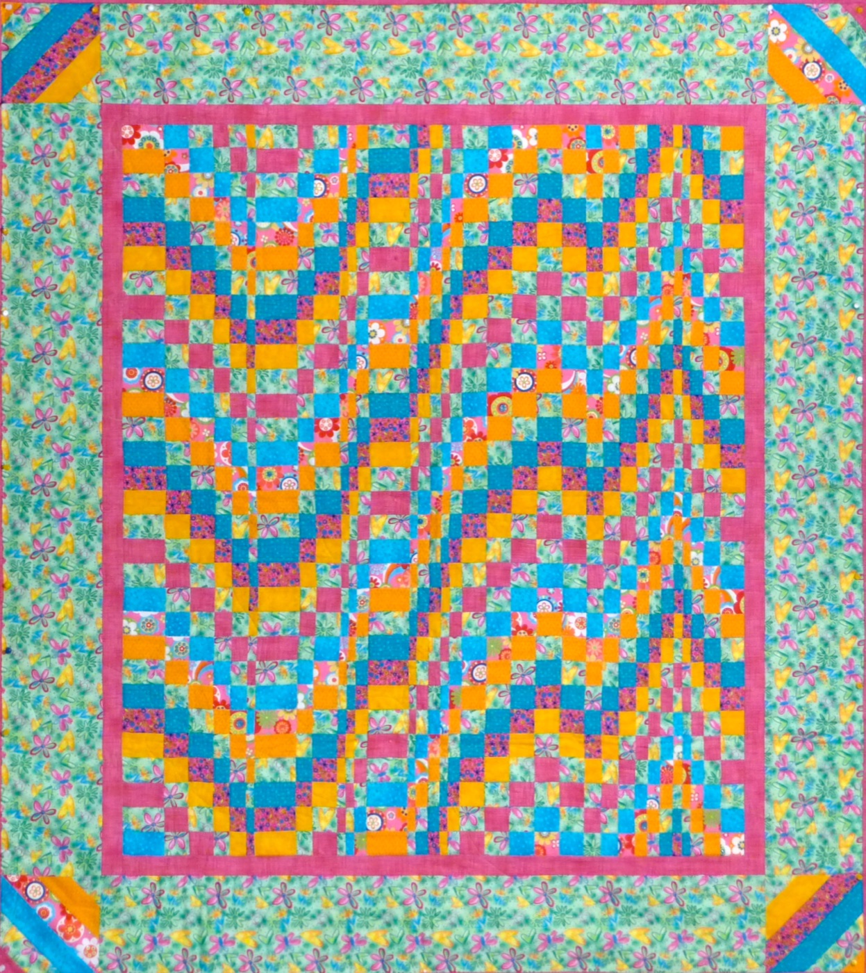 Funky Bargallo quilt